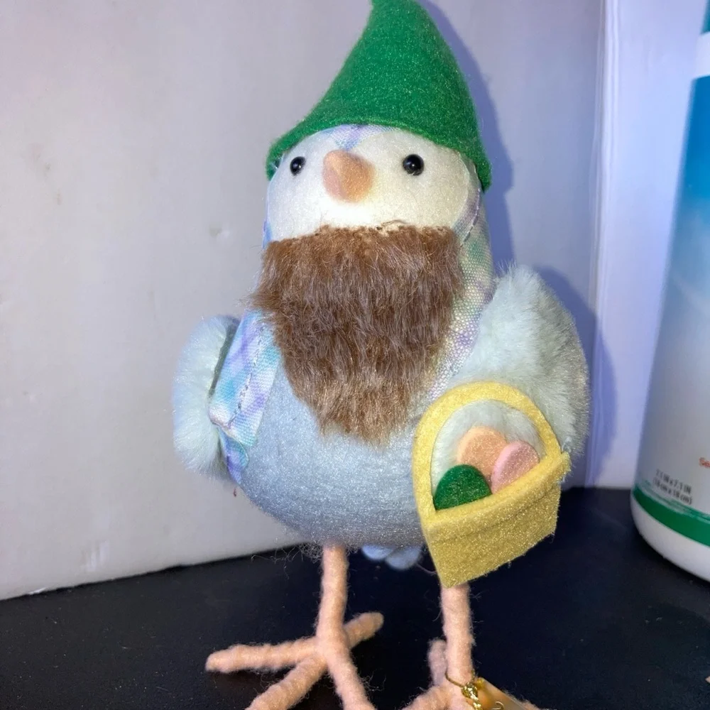 Plush Easter Chick with Green Felt Hat and Basket Target 2023
